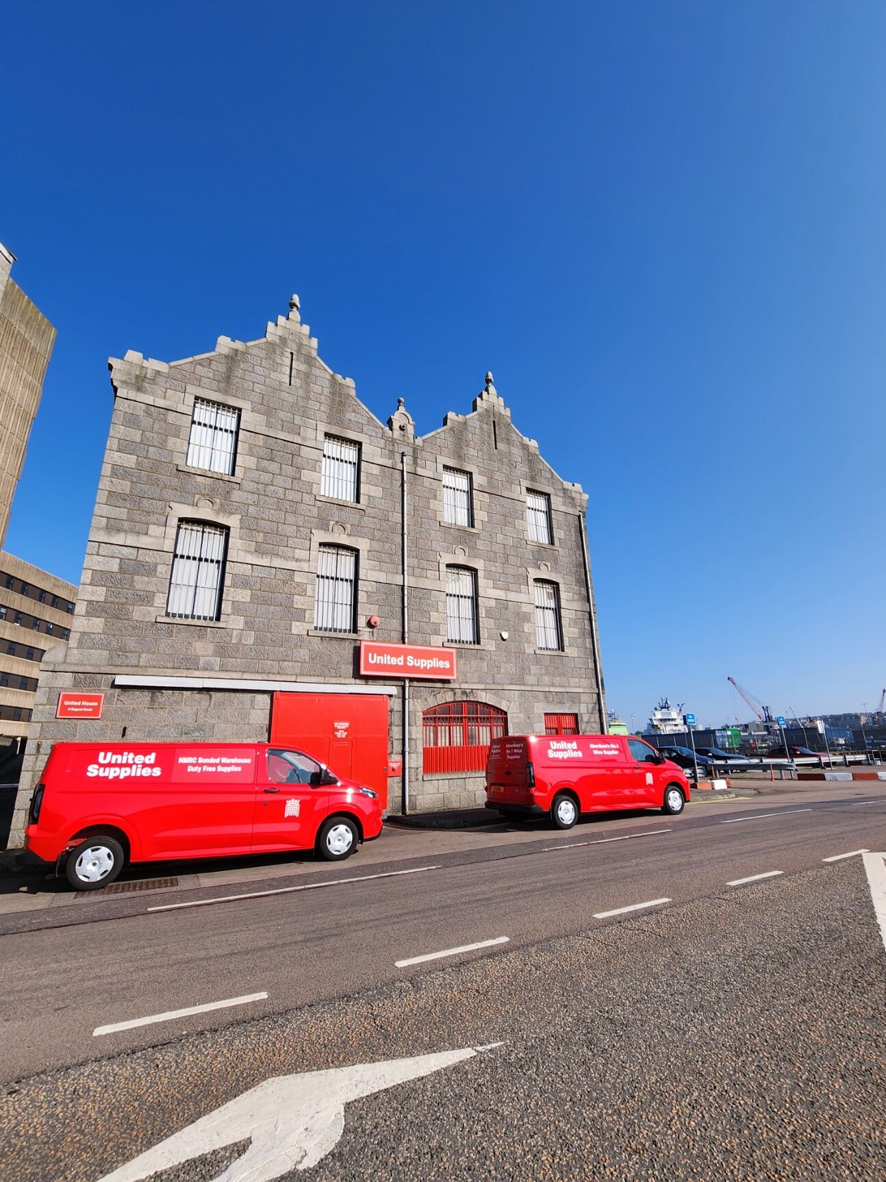 Aberdeen Document Storage, United Supplies head office and warehouse